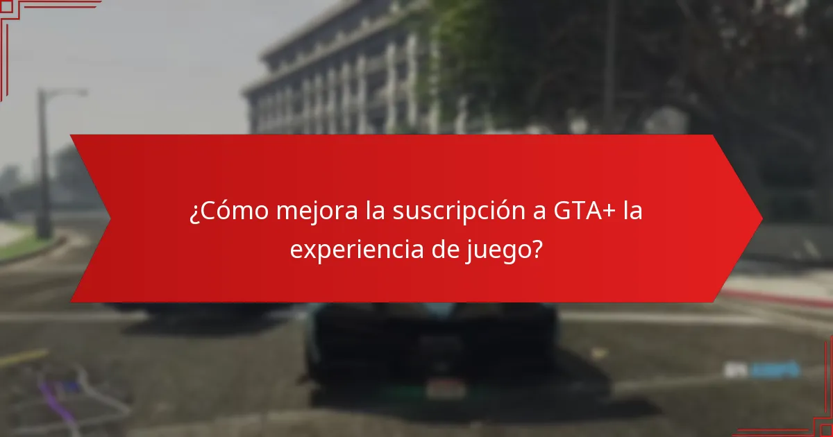 ¿Qué recompensas se pueden reclamar esta semana con GTA+?