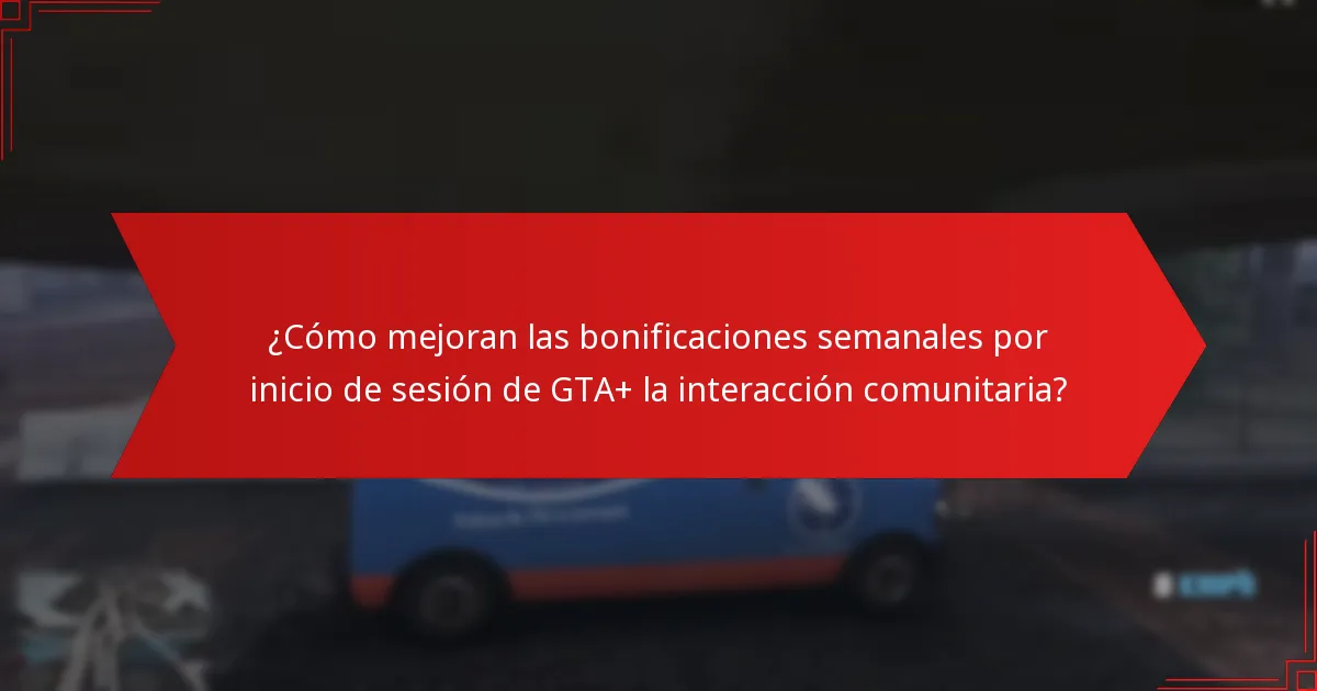 ¿Cómo reclamo mis bonificaciones semanales por inicio de sesión de GTA+?