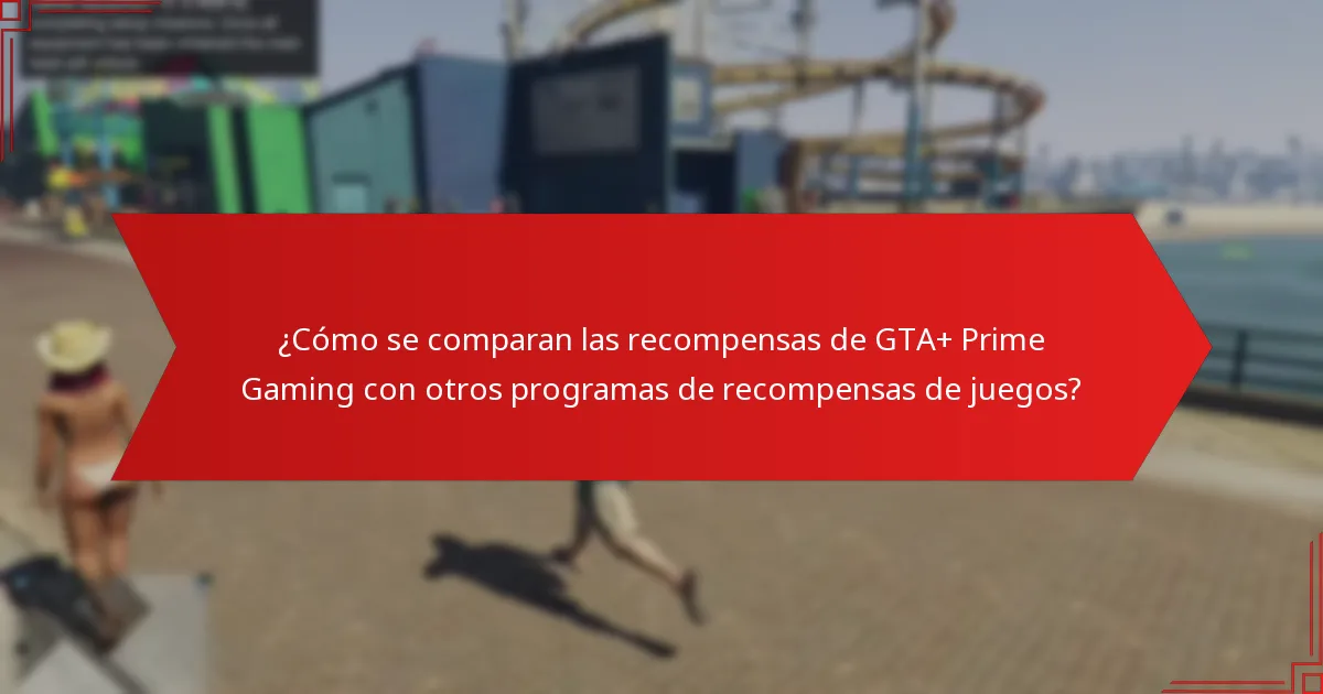 ¿Qué artículos están disponibles a través de las recompensas de GTA+ Prime Gaming?
