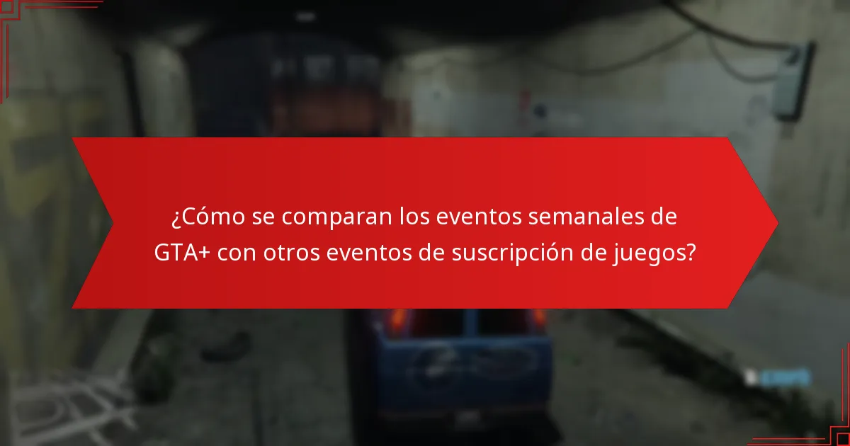 ¿Qué recompensas están disponibles por participar en los eventos semanales de GTA+?
