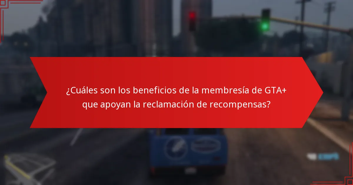 ¿Qué artículos únicos están disponibles a través de las recompensas de reclamación de GTA+ Partner?