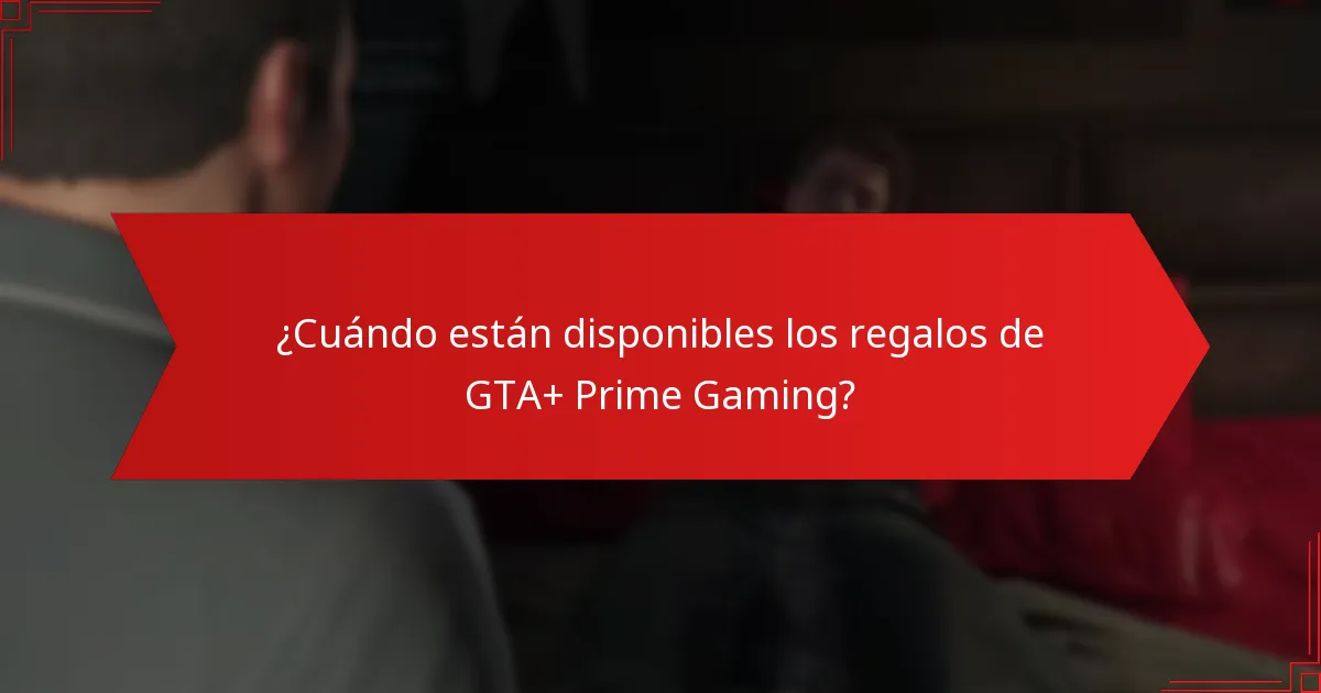 ¿Qué tipos de regalos puedes reclamar a través de GTA+ Prime Gaming?